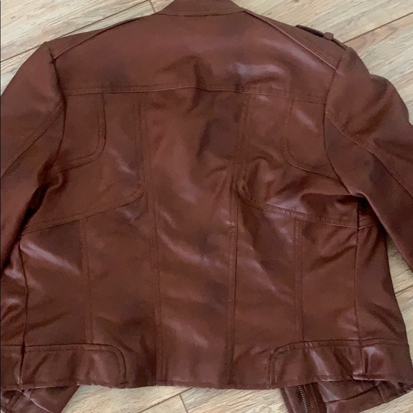 Arden B Dark Brown Jacket size small - Picture 4 of 4